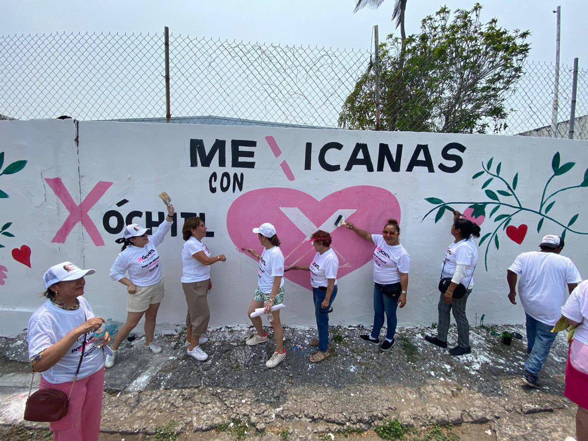 Formar parte de #MexicanasConX es una poderosa herramienta para impulsar el empoderamiento de las mujeres y el cambio social y político que México necesita, de la mano de <a href="/XochitlGalvez/">Xóchitl Gálvez Ruiz</a>.
En Boca del Río, #Veracruz, nos organizamos, movilizamos y avanzamos hacia la victoria.