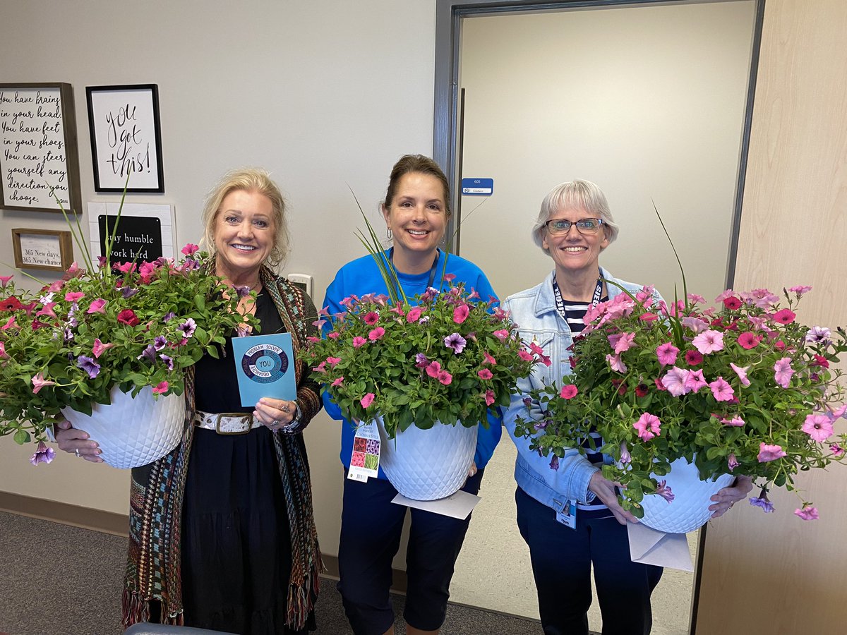 Happy Administrative Assistants’ Day to three of the best, Ms. Normand, Mrs. Gattie and Mrs. Davis!