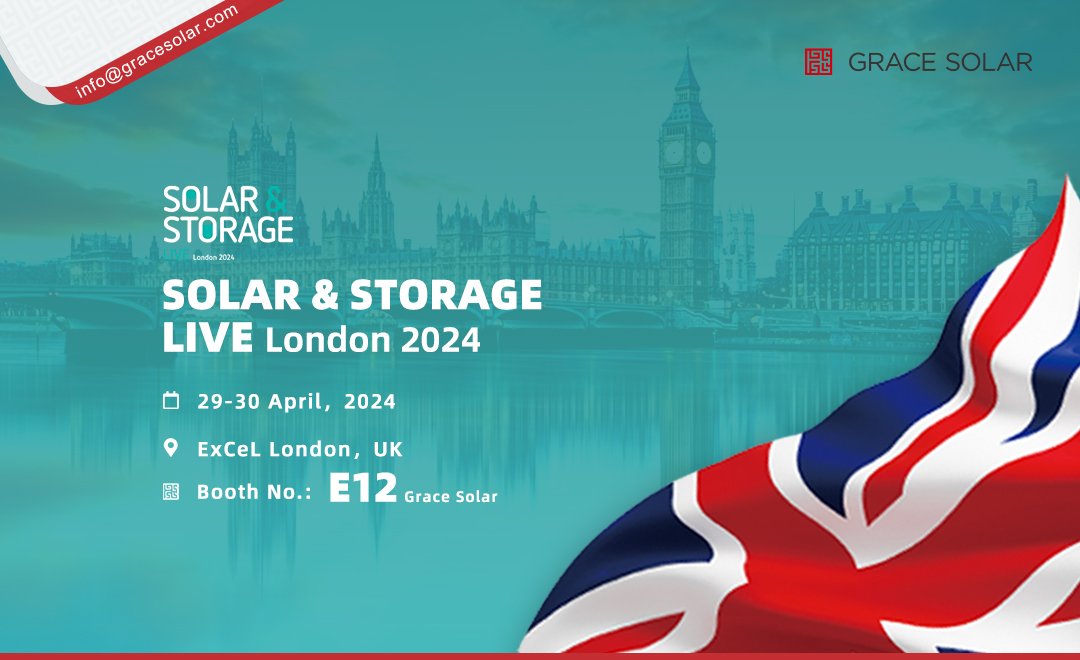 gracesolar01's tweet image. This time,Grace Solar will focus its strategic target on London,UK.Grace Solar will grandly attend SOLAR &amp;amp; STORAGE LIVE London 2024 with the core strength,from April 29 to 30th.
#solar #energy #exhibition   #RenewableEnergy #SolarEnergy #Innovation #newenergy #solarpv #technology