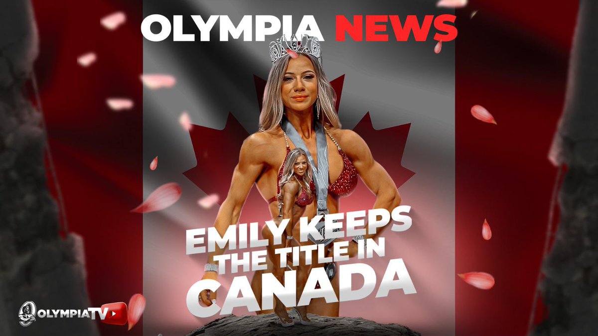 OLYMPIA NEWS Emily Azzarello emily_azzarelloifbbpro holds off the competition In Canada and earns her qualification to the Olympia.. ☑️Watch and Subscribe ⬇️ Olympia TV You Tube Channel @mrolympiallc @tkguindy #mrolympia #olympiatv #olympianews