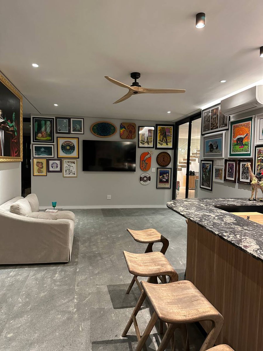a collector sent me this shot of their epic #bitcoin art collection