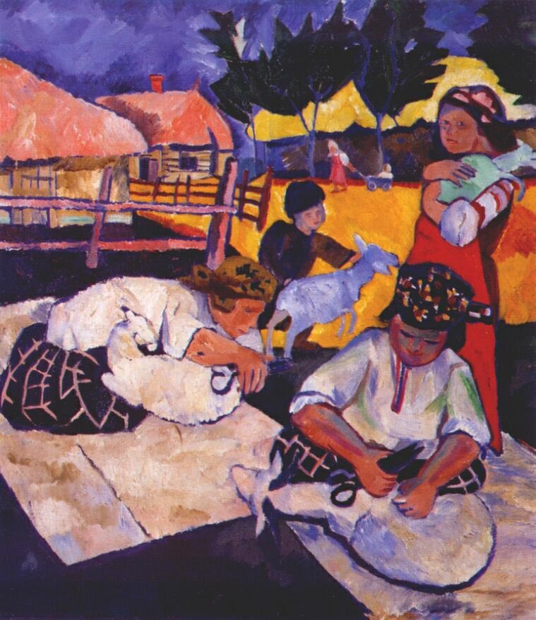 Sheep Shearing
Natalia Goncharova