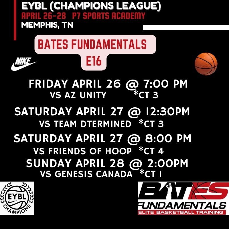 My schedule this weekend