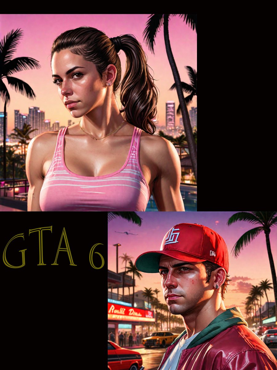 Lucia and Jason

#GTA6 #RockstarGames #GrandTheftAuto #GrandTheftAuto6 

Image created by an AI Art Generator ℍ𝕠𝕥𝕡𝕠𝕥