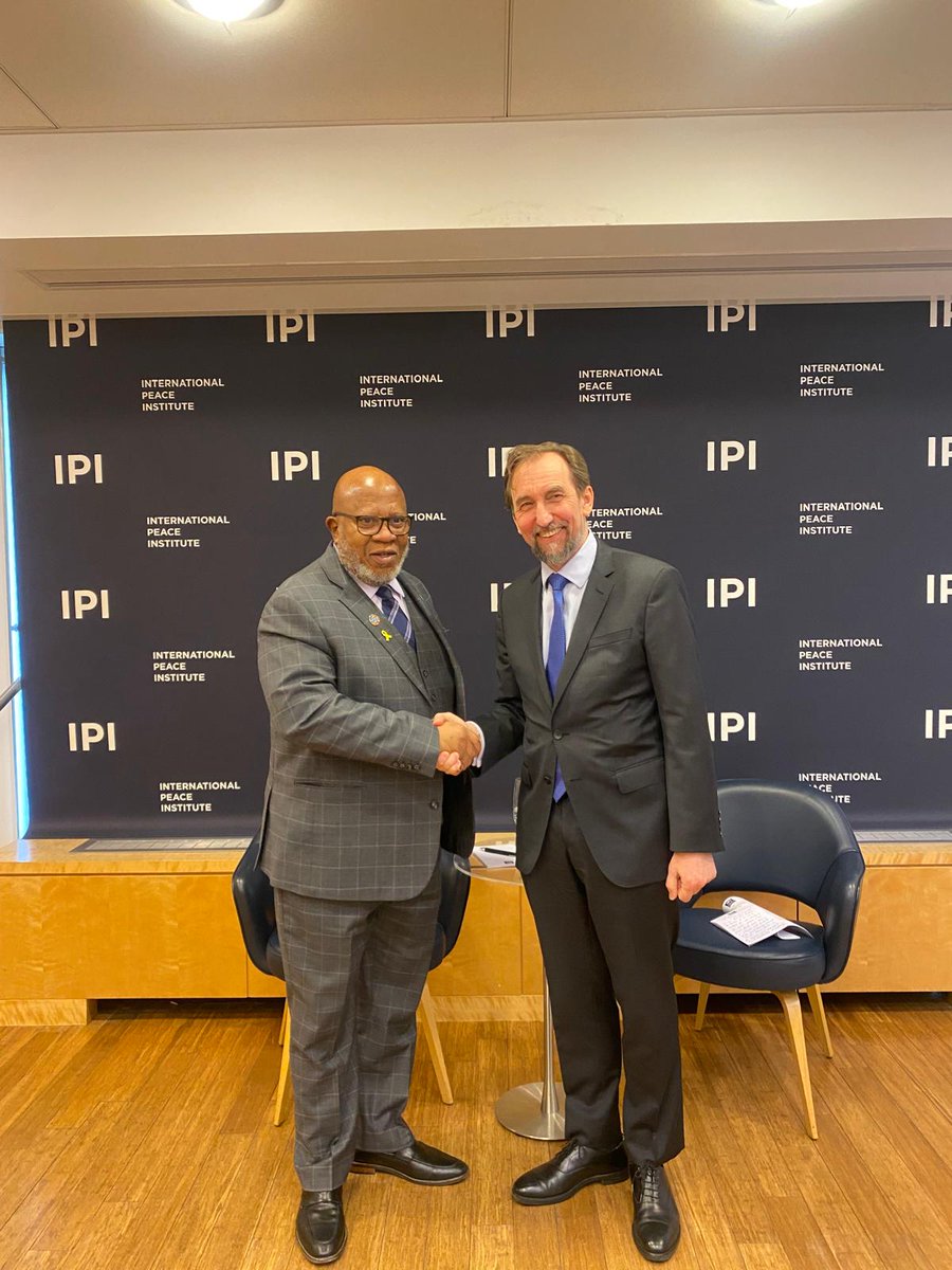 On the International Day of Multilateralism and Diplomacy for Peace today, I had a great conversation with Zeid Ra’ad Al Hussein, President International Peace Institute @ipinst. I highlighted how the work of the @UN General Assembly is evolving to meet and address the global…