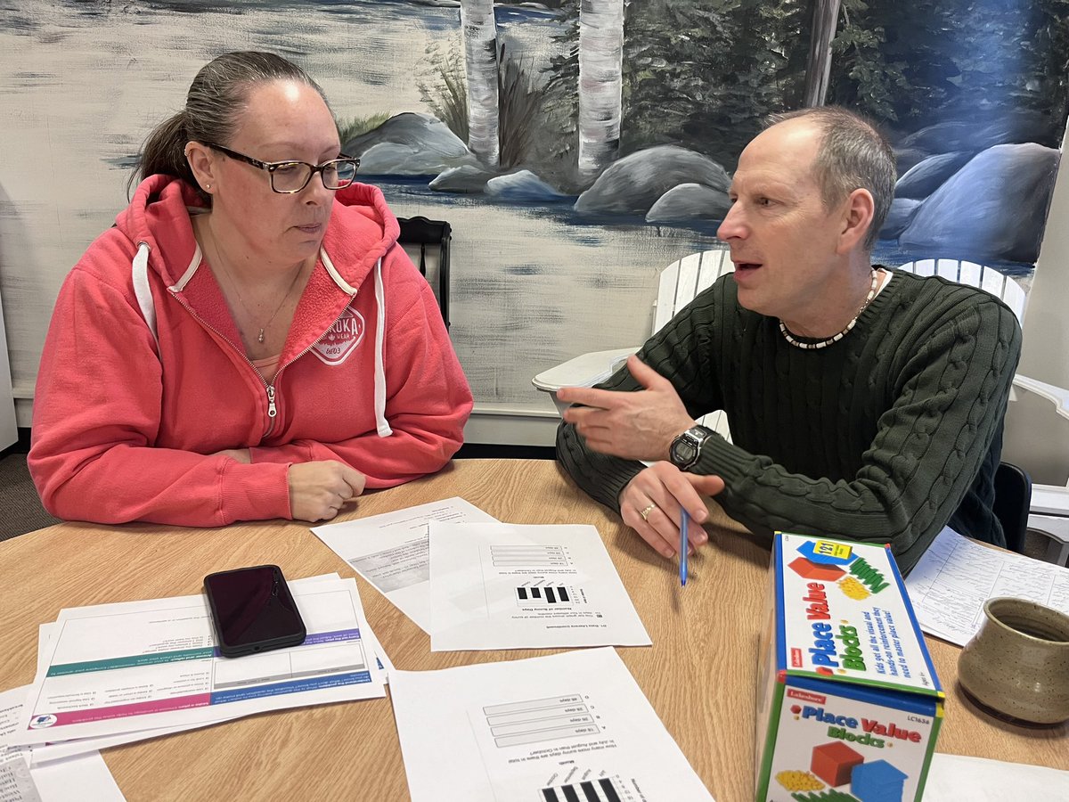 Our amazing Parent Council engaging in Grade 3 and Grade 6 EQAO math questions. They explored tools, representations and worked through the problem solving process. Great job, team! <a href="/tldsbmath/">TLDSB Math</a>