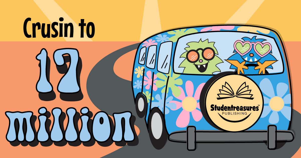 We're groovin’ closer every mile!🎶🌐We can’t wait to groove with our 17 Millionth #ProudAuthor. Georgia here we come!🍑✈️ Let us know below where we need to go! #Groovy #Groovy17 #teachers #teacherlife #education