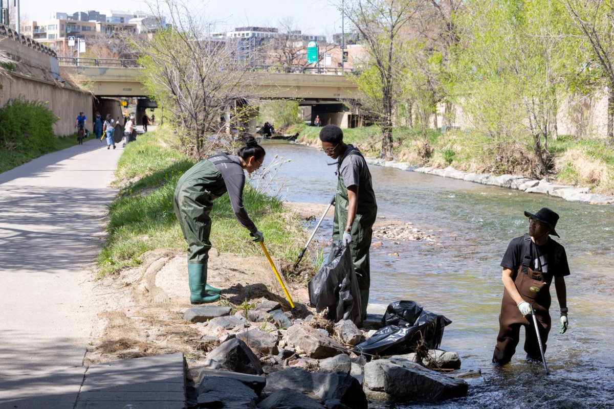 Thank you CU Denver students, faculty, and staff for keeping Cherry Creek Clean!