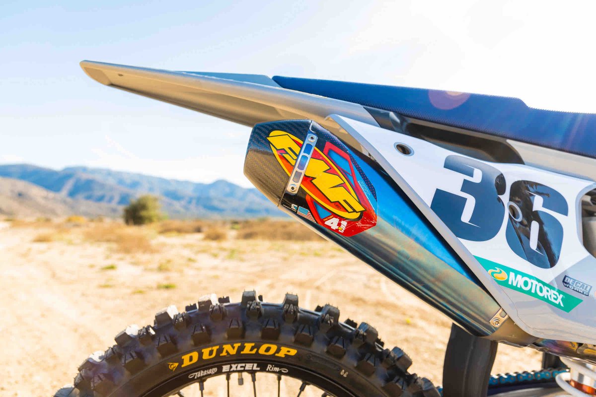 RideDunlop's tweet photo. The @racerxonline 2024 Husqvarna FC 350 Garage Build Project Bike! Complete with a set of MX34’s. 🔥
Is this a glimpse into what the 2025 machine might look like? 🤔
#RideDunlop #RaceDunlop #Dunlop #DunlopFamily #MX34 #FC350 https://t.co/WLmCKHDE7K