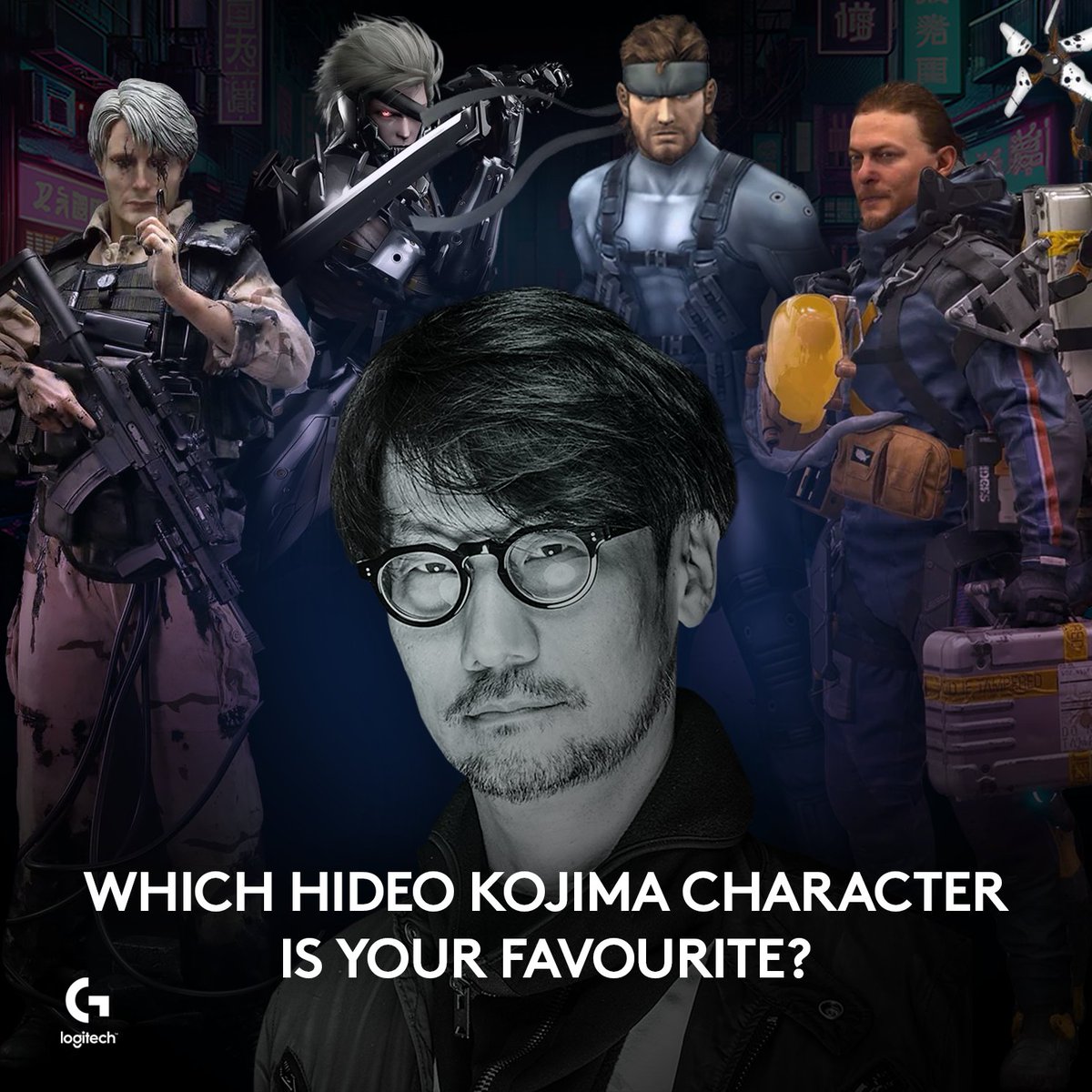 Hideo Kojima is one of the most iconic video game directors of all time. From the Metal Gear Series to Death Stranding and the upcoming OD, Kojima’s work is memorable to say the least. 🤩🔥 Which character of his is your fave? 👇