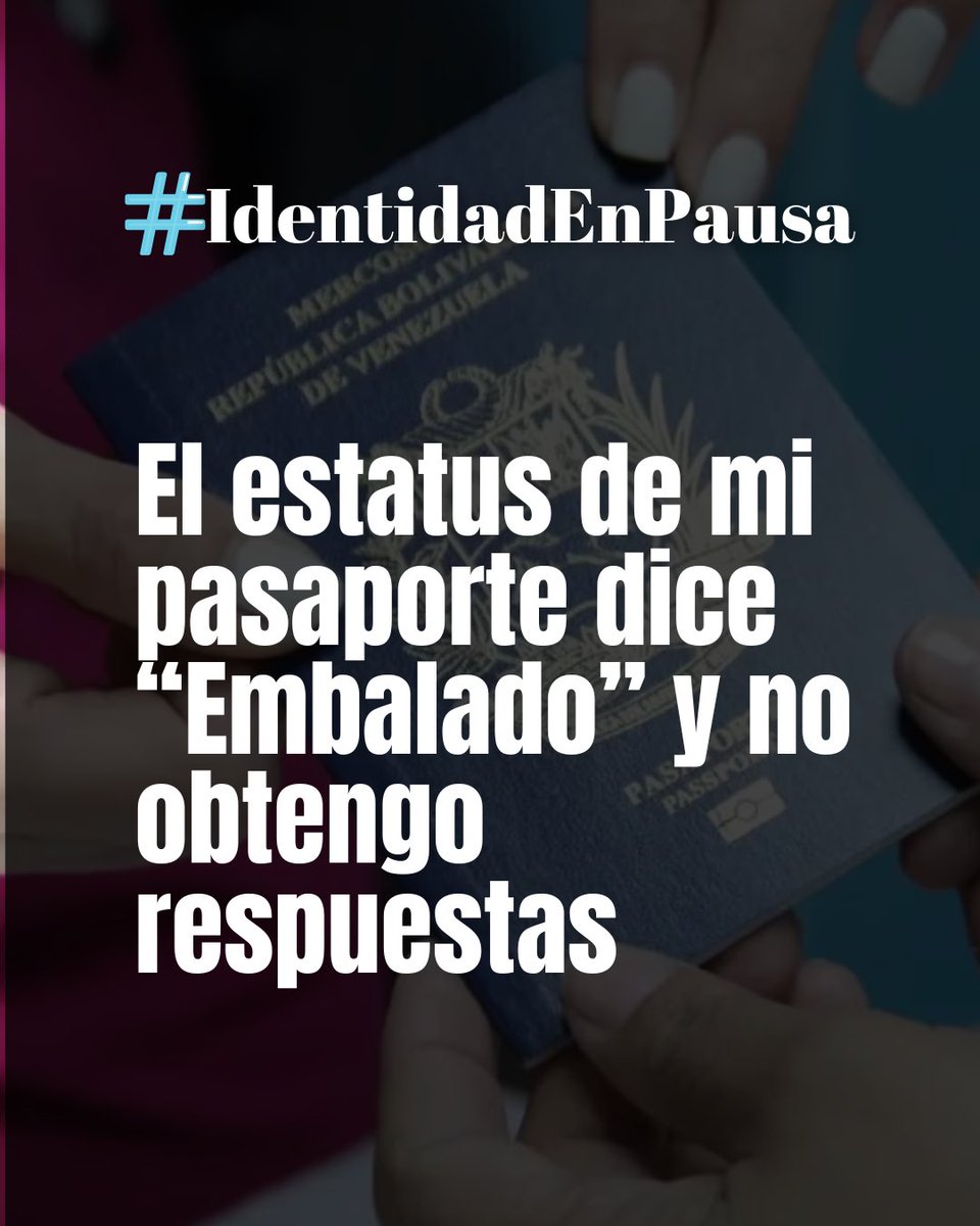 betzaj's tweet photo. Necesitamos respuestas ⚠️‼️

#IdentidadEnPausa #VenezolanosEnEcuador #CierreDeConsuladosEnEcuador 
@CancilleriaVE @VenezuelaSaime @KarimKhanQC @CancilleriaEc @ACNUREcuador @OIMEcuador @ONUecuador https://t.co/rSvhfx1veY