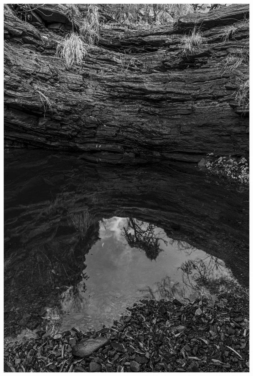 Dark reflections.

#Nature  #photography #landscapephotography  #snap_photo  #kuhlmtnculture #pilbara #3leggedthing   #desert  #pilbara  #geology #rocks #blackandwhite