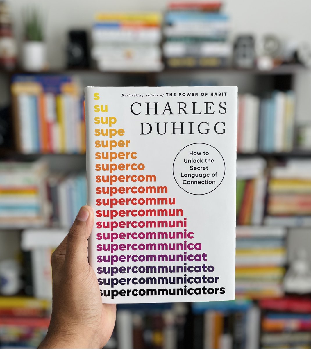 Communication is a superpower. Our personal and professional success depends upon our ability to understand and be understood.   

6 best books that will guide you to become an effective communicator:

1) Supercommunicators by Charles Duhigg