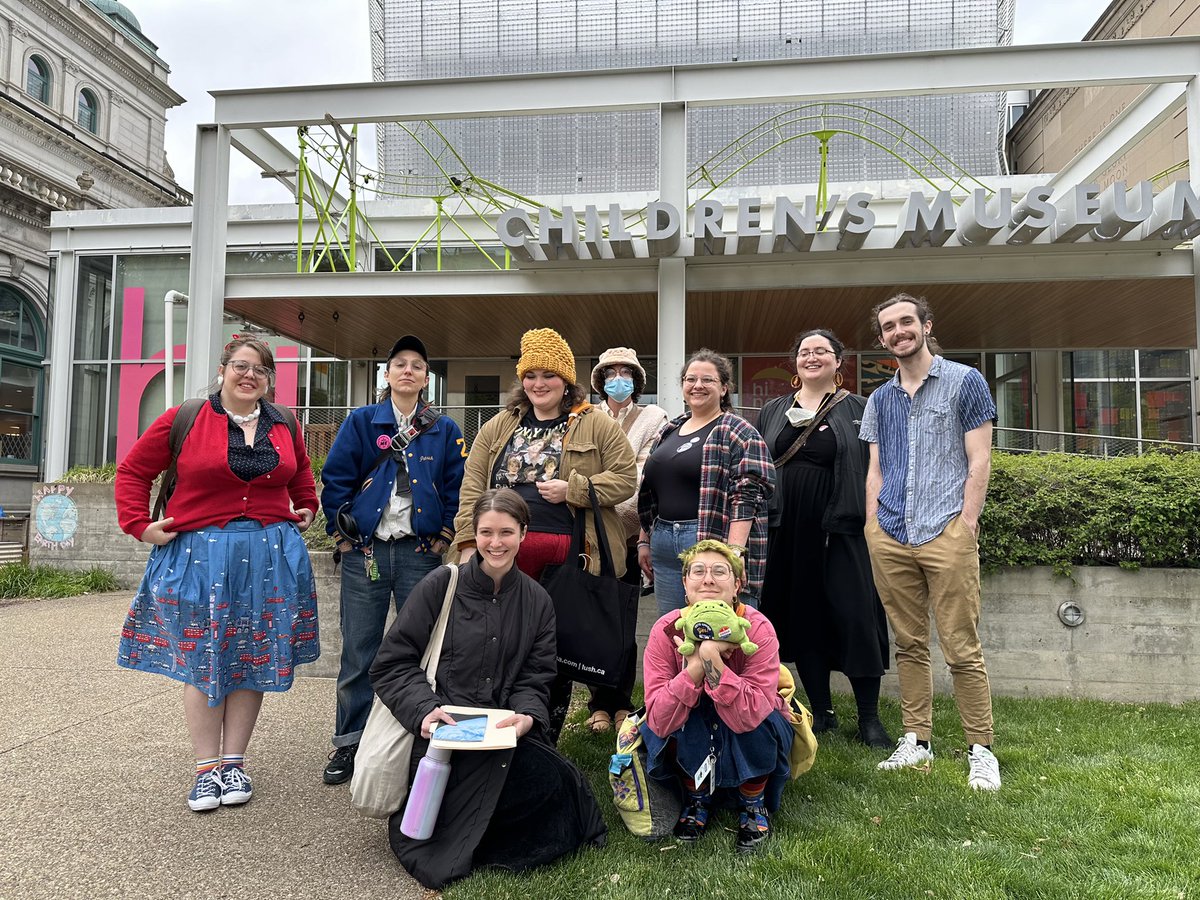 WE WON OUR ELECTION ‼️🥹💖

85% of workers voted yes to unionize the Children’s Museum of Pittsburgh today, forming the United Children’s Museum Workers, represented by @steelworkers 

#solidarityforever #ucmwpgh #unionstrong #steelworkers #pittsburgh
