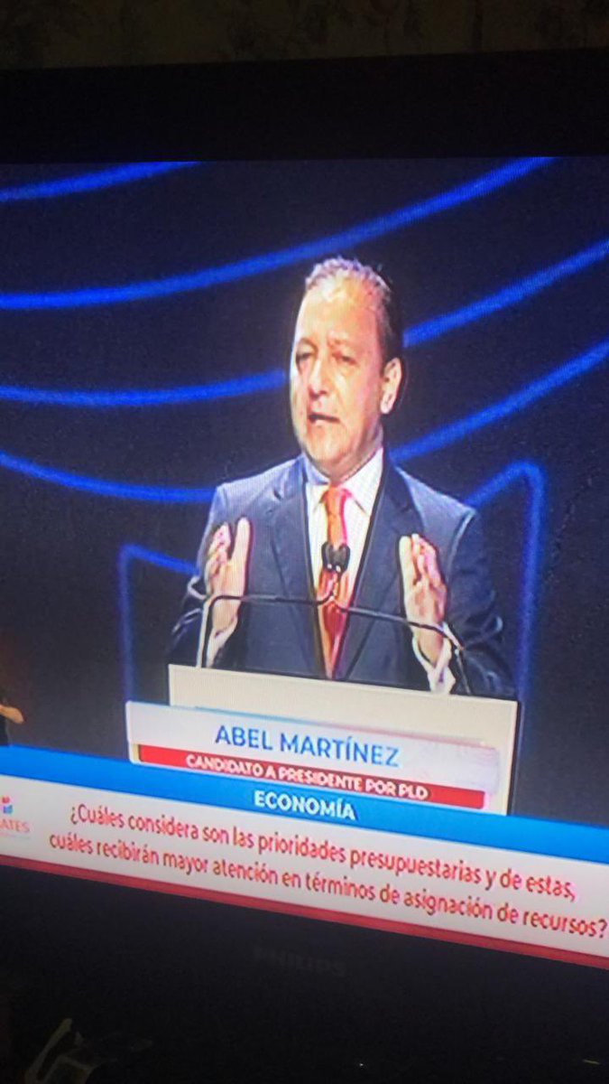 Definitivamente el único candidato que ha demostrado en #AbelDebateAnje que tiene un plan de gobierno para dirigir la nación es Abel Martínez.
