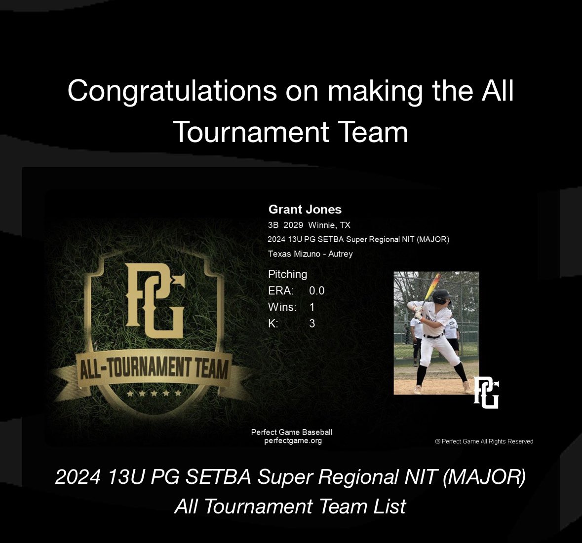 GrantJones2703's tweet photo. Doubled up this week!!@PGBeaumont @TexasMizuno @PGShowcases @PG_Uncommitted @ECBucsProgram @ExposAutrey https://t.co/v8PlrMeLFs