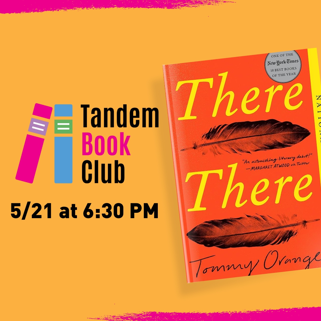 5/21 at 7:30 PM | Author @Miranda_July takes readers on a frank and funny road trip through one woman’s unexpected exploration of identity, freedom, and reckless romantic reinvention (with @Laurie_Frankel). bit.ly/3vV7aia Join us for Tandem Book Club at 6:30 PM!