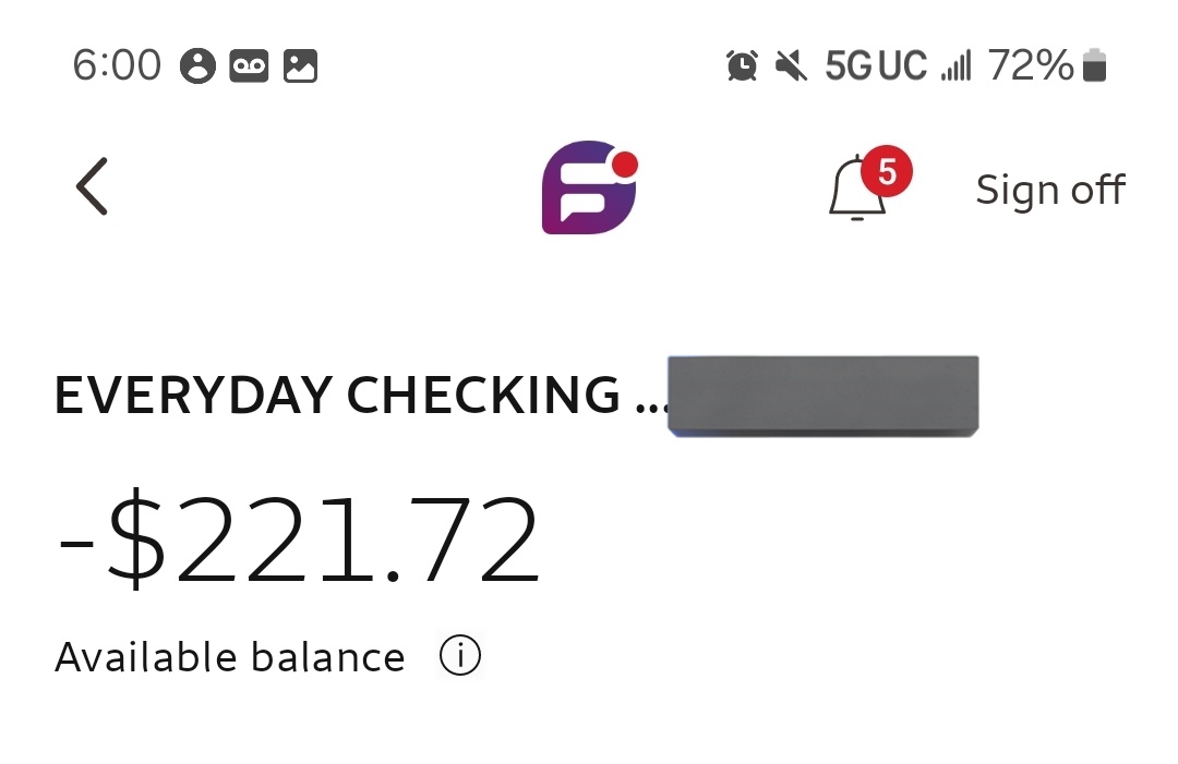 Welp...my -$100 balance has ballooned to -221.72 thanks to overdraft fees. I haven't been able to sell any art in the last few days and between doc appts I haven't really been able to focus on it either. But now I really have to sell some art.