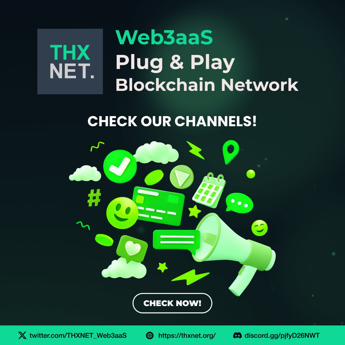 THXNET_Web3aaS's tweet photo. 🚀 Transform your blockchain idea into reality in just 24 hours with THXNET.! 

👉Check out our channels here: https://t.co/NzX72xRfLE
for all the tools and support you need. 
🚀Let's innovate together! 🔗
 #Blockchain #Innovation #THXNET https://t.co/O4reIZps3D