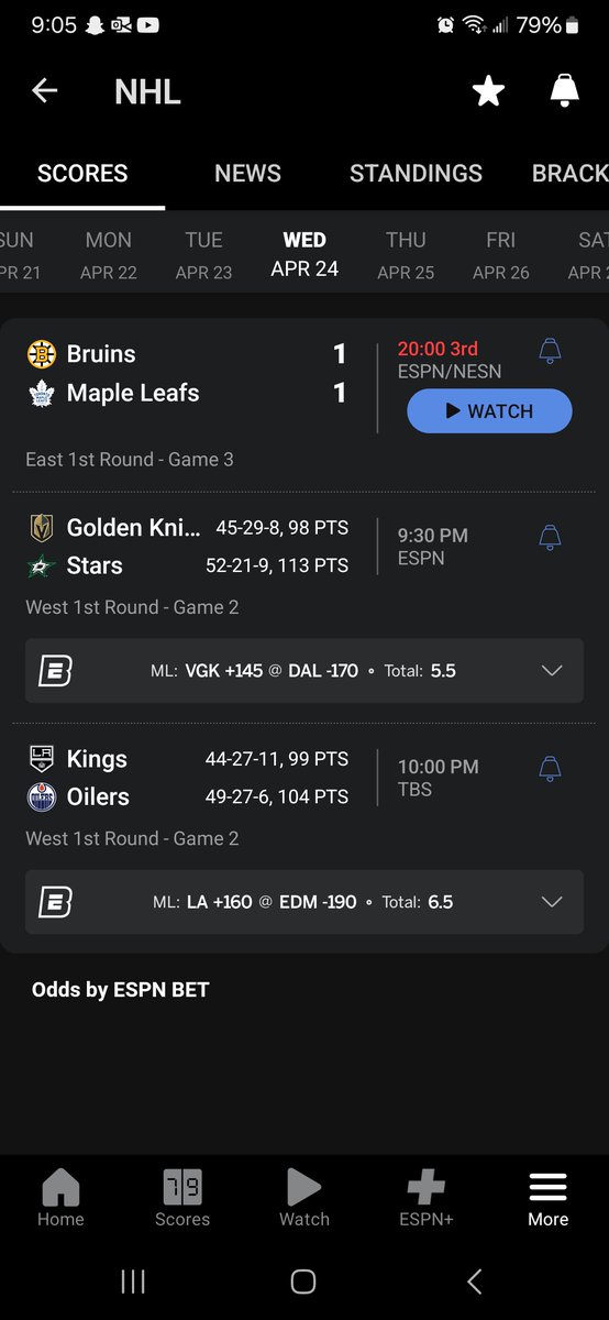 ShutemUpSports's tweet photo. .@espn why do we not have the series status for the @NHL as we do for the @NBA? #Bumbumdebum https://t.co/8mS7qyrdXH