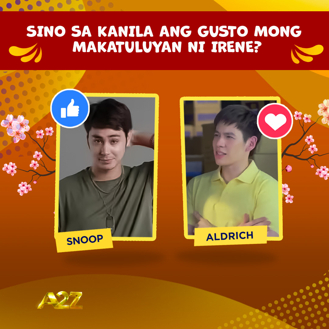 OfficialA2ZPH's tweet photo. Are you team #SnoRene or team #AldRene?
Huwag palampasin ang kanilang cute and kulitan moments sa Can't Buy Me Love gabi-gabi 9:30PM sa #A2ZPrimetime! https://t.co/cBzvUDH0tI