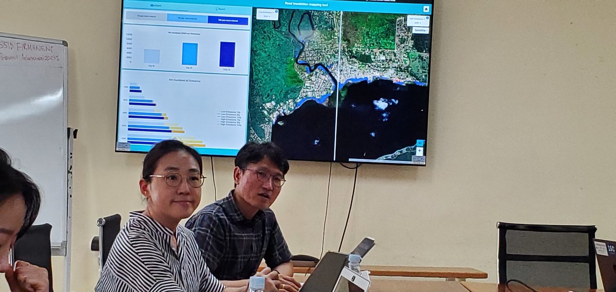 SPREP- Discussion with Asia Pacific Climate Centre (APCC) and Satellite Iniltiative Analytics (SIA) on the next phase of VanKirap project phase 2.