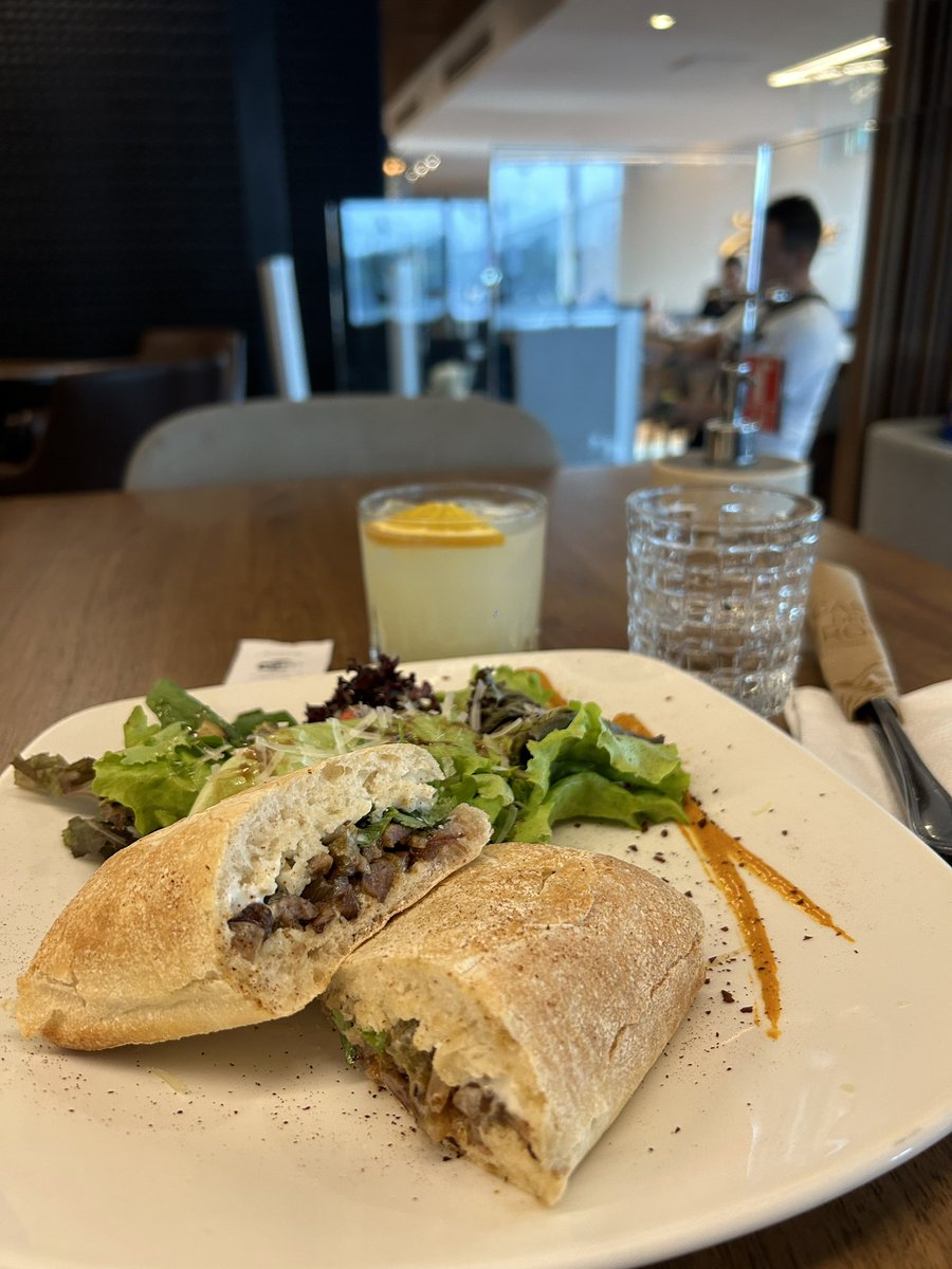 Travel Hack: 
Even if you have an old invalid priority pass, bring it with you on your travels. Some lounges only check the expiration date on the physical card. I used it at the Guatamala Airport today and had the best panini 🤤 #travelhack #TravelSmart #travelblog