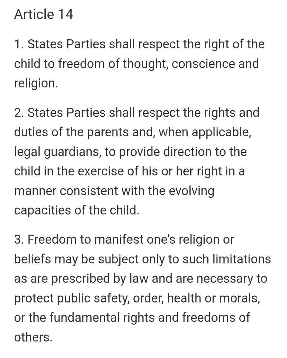 @kim_penn (From the UNCRC) Children have the right to freedom of thought, conscience, and religion. No parent should ever violate that right. You are beautiful just as you are ❤️