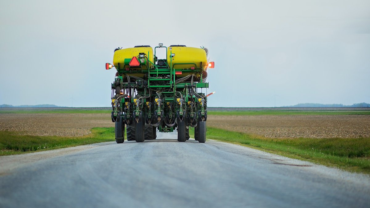 Behind the wheel of every tractor, there's a hardworking farmer. Let's all do our part—drive with caution and help keep everyone safe on the road! #plant24 #FS