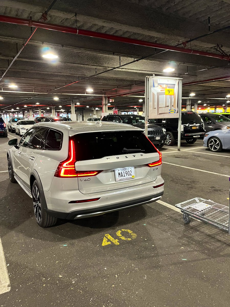 IKEA run hits different in a Volvo station wagon