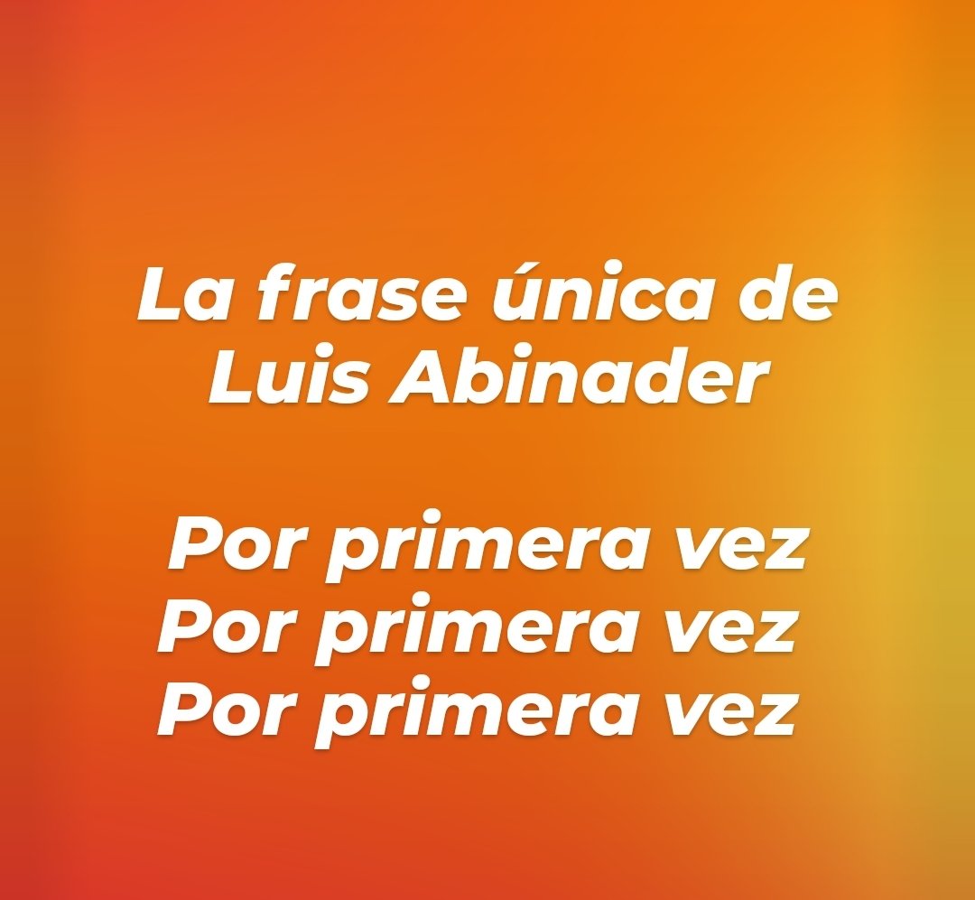 Envíenle otra. #AbelDebateANJE #AbelFuturoSeguro