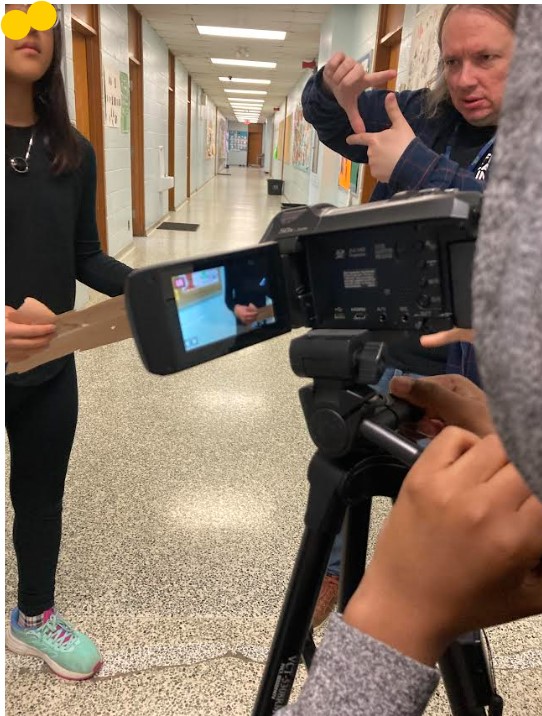 MrsDafos's tweet photo. We had a blast today becoming the tellers of our own stories! Matt from @filmcampinabox shared some of his master filmmaker tips, helping us produce some great short - and very silent - films! https://t.co/8UaHdCWDmp