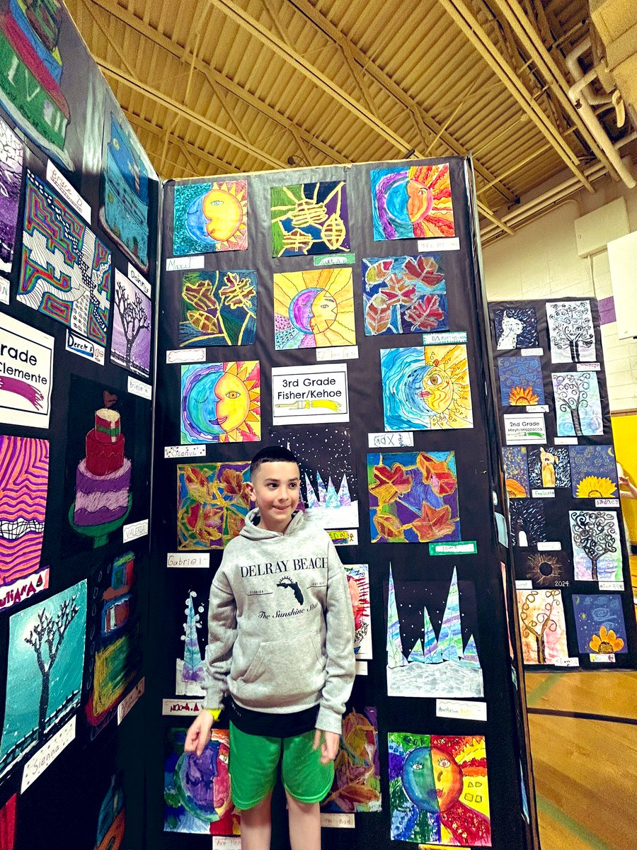 DHealingTeacher's tweet photo. Art Show! 🎨 https://t.co/txaaajWFVi