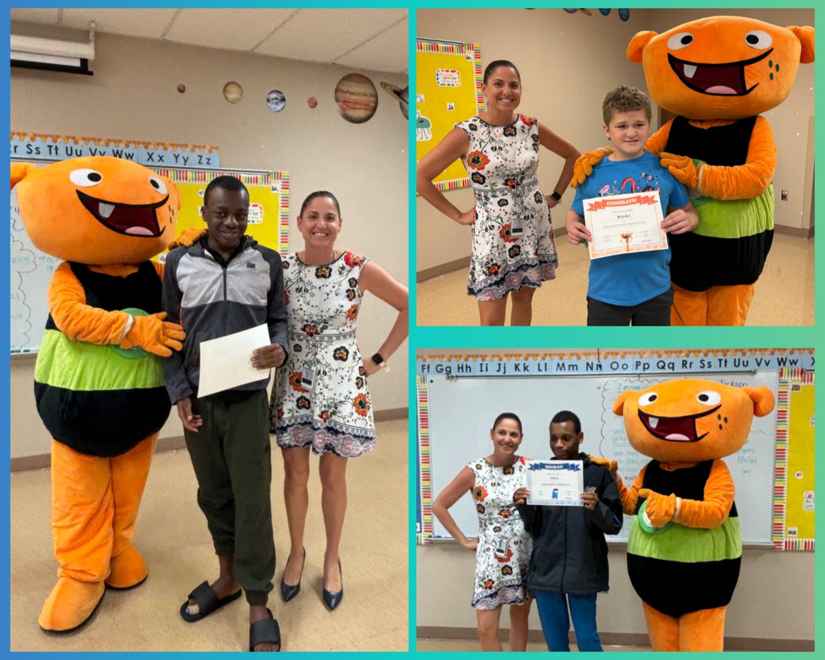 Dr_Corcoran's tweet photo. Plory surprised our SUPER Students who have made TREMENDOUS Progress with @iReady! Lots of fun &amp; smiles at our iReady Celebration! @RoyalPalm_RPS @Ed_Tierney1 @RachelCapitano @mgbongiovi @1_MegDavis @JackieS2383 @JacquiFeldman4 @jflawrie https://t.co/07dtnAFkff