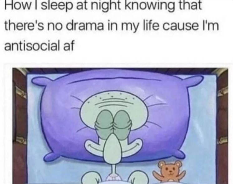 PonyCyclePal's tweet photo. 🛌 😴 💤 ✨ 🙌
One of the greatest perks of interacting with as few other humans as physically possible!

#Autism #AutismAcceptance #autistic #Neurodiversity #Neurodivergence #Neurodivergent #Memes #ActuallyAutistic https://t.co/y9d42DI7lj