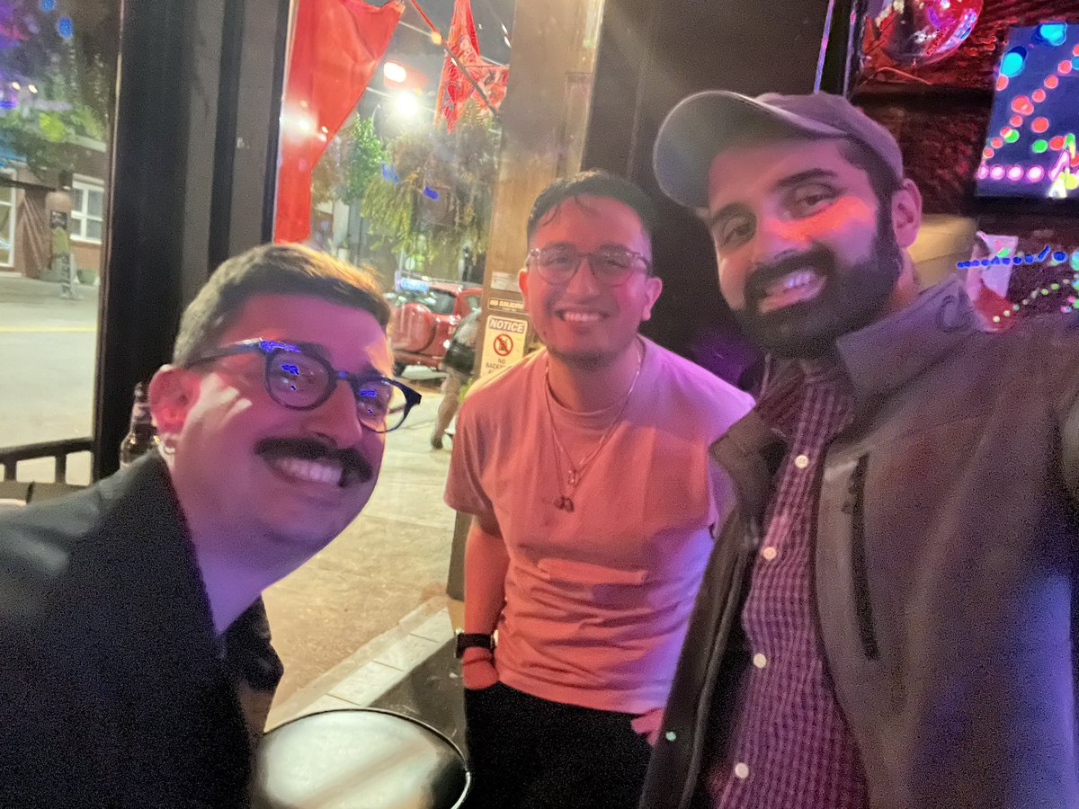 Bonus of @JncherabieMD and me visiting ATL is hanging out with @carlos_saldana0 ! #LaCROI #IDTwitter