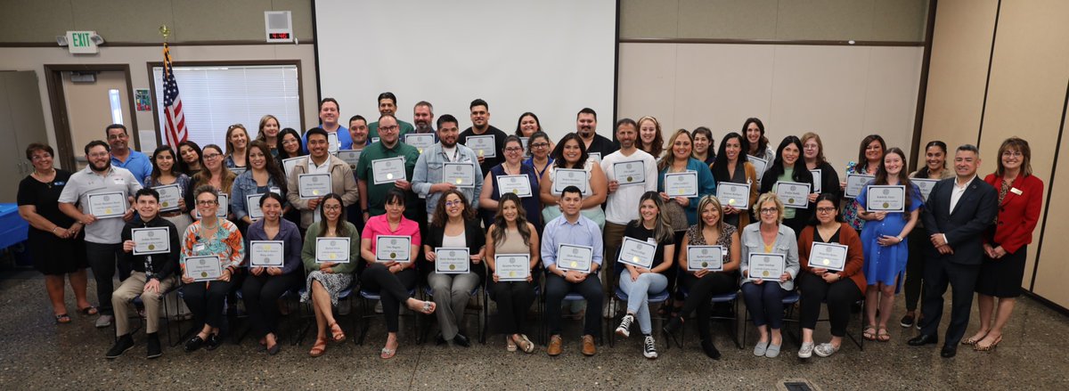 Celebrating the CUSD Leadership Academy Class of 2024! This professional development opportunity is available to any CUSD employee seeking to pump up their leadership capacity over a series of eight sessions. 💪😎 Congratulations to this year’s graduates! 🎓🎉 👏