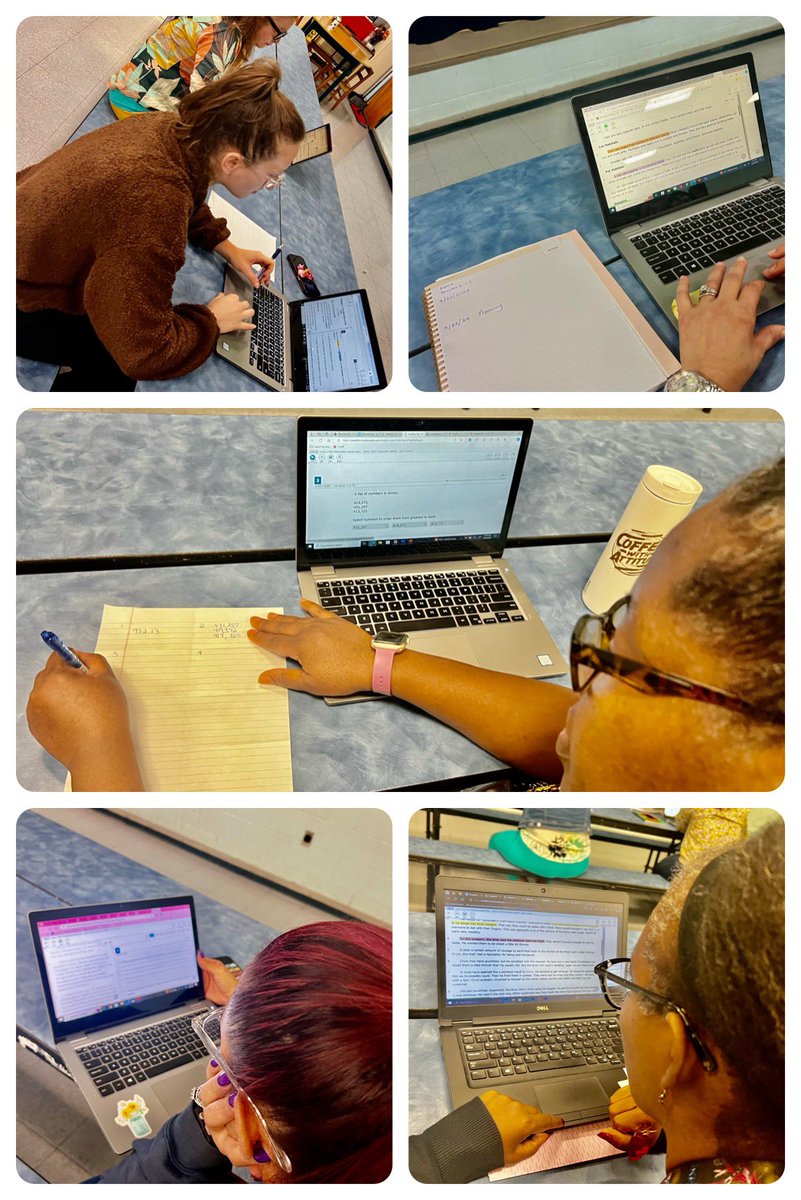 Yes! Our amazing grades 3-5 teachers took the challenge and became students by taking a FAST practice test. We collectively gathered rich information to share our experiences with our students. @Osceolaschools @SDOCElemEd @EducationFL @SDOCChoiceEdu