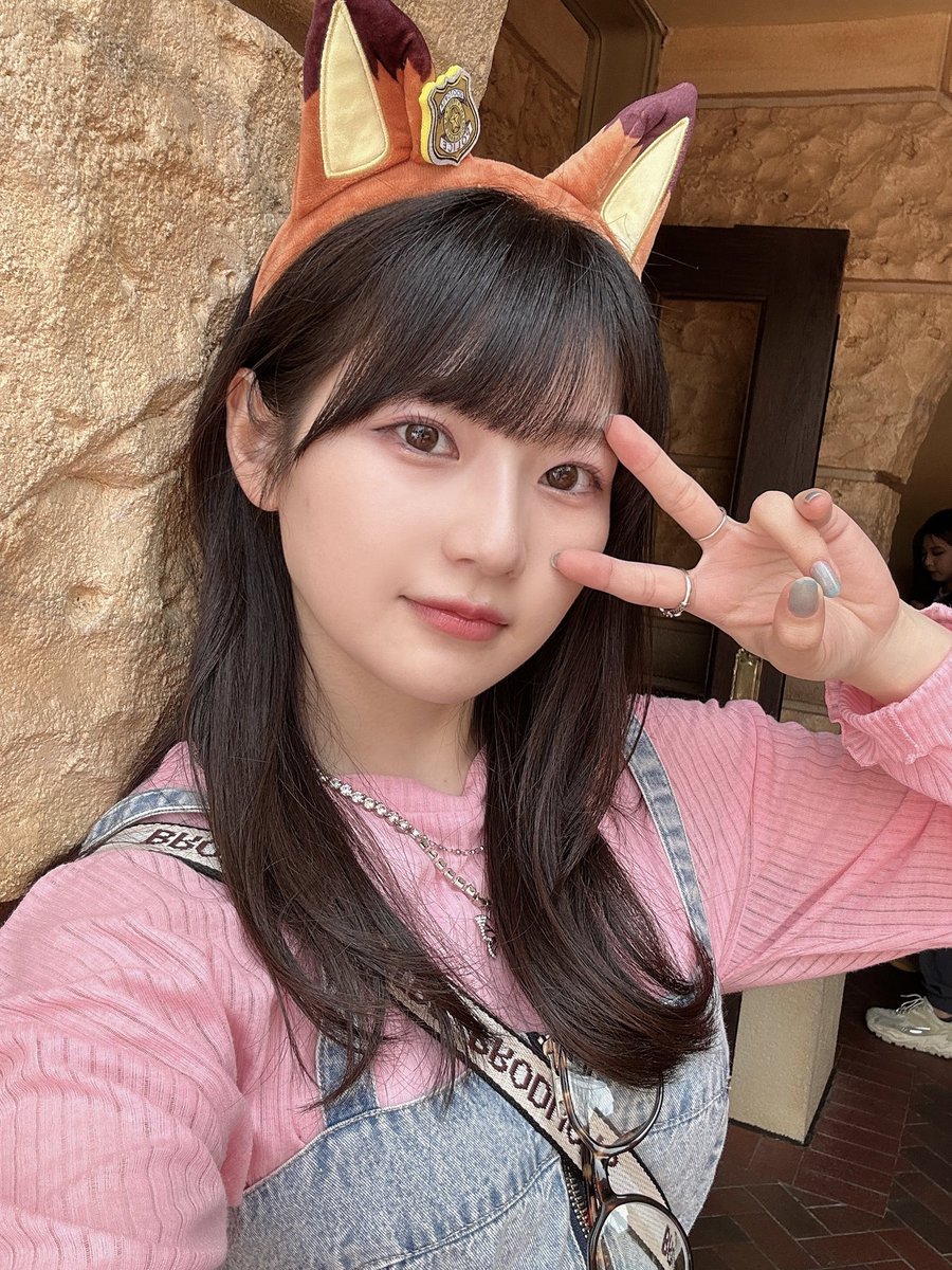 上海ディズニー🌈🏰 限定カチューシャのニックとジュディした^_^ 2枚目
