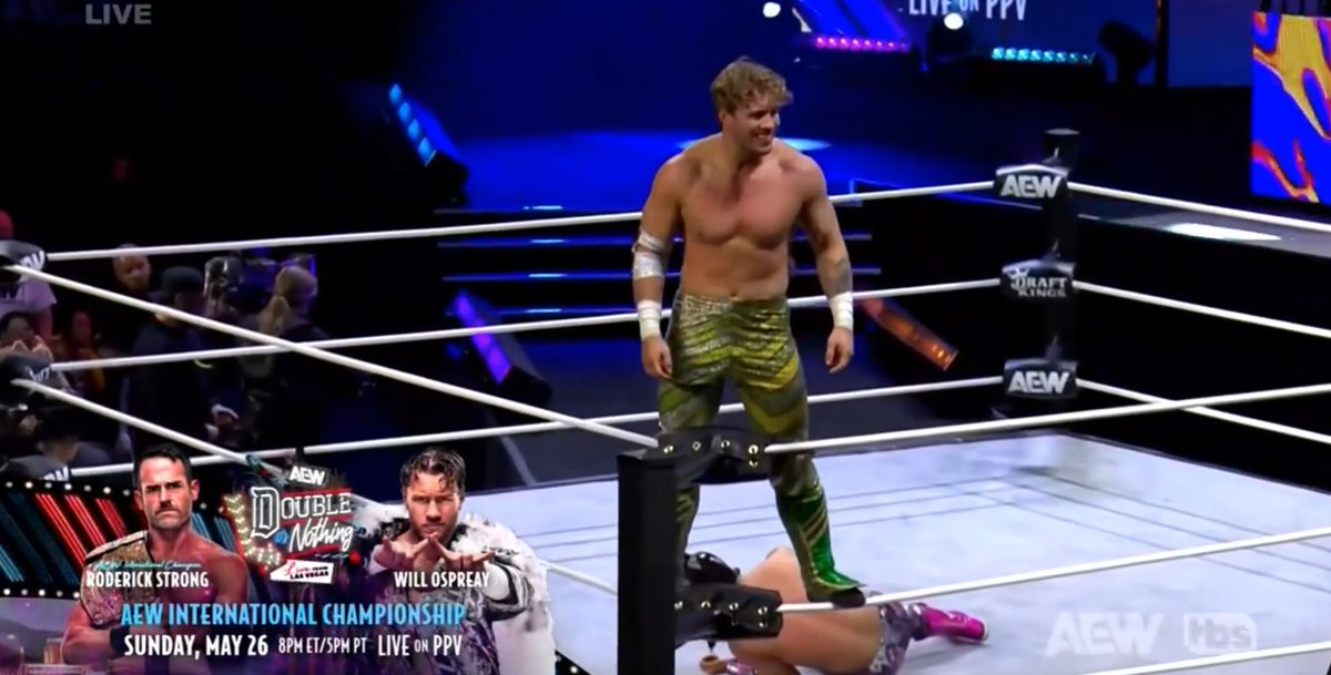 #Willospreay consigue su oportunidad por el campeonato internacional para el evento de #AEWDON al vencer al komander