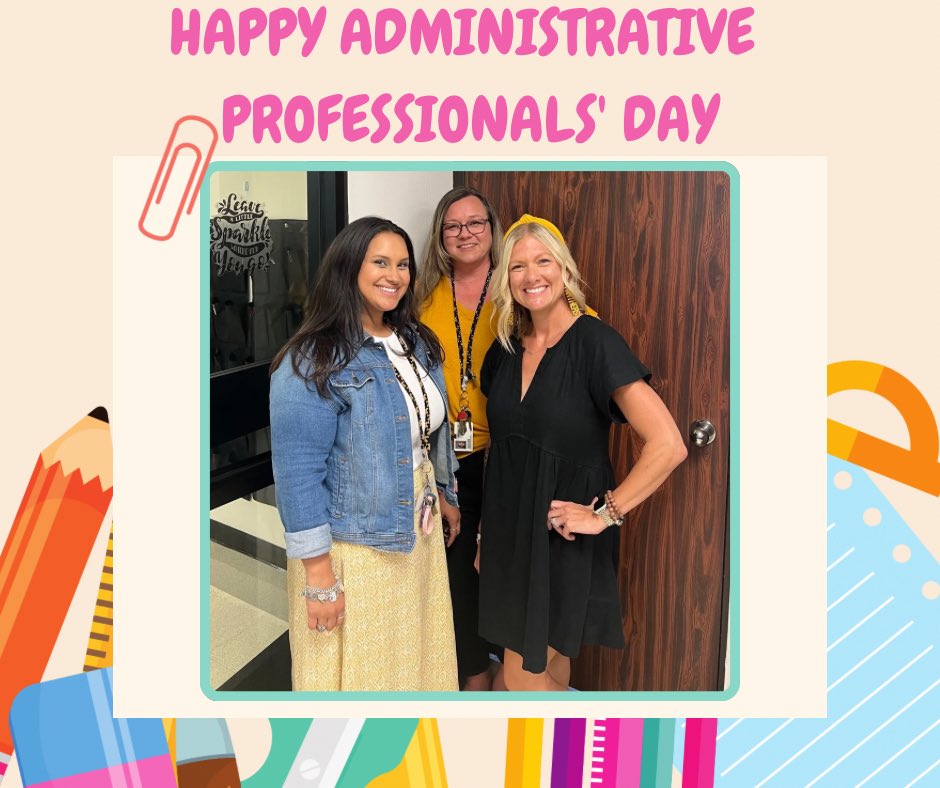 Sending a HUGE shout out to our amazing office ladies!! They go above and beyond for our staff and students ALWAYS! We are so very thankful for all that they do 🖤💛

𝗠𝗿𝘀. 𝗦𝗼𝗻𝗻𝗶𝗲𝗿 ✨ 𝗠𝗿𝘀. 𝗥𝗶𝗰𝗵𝗮𝗿𝗱𝘀 ✨ 𝗠𝗿𝘀. 𝗪𝗮𝘁𝘀𝗼𝗻