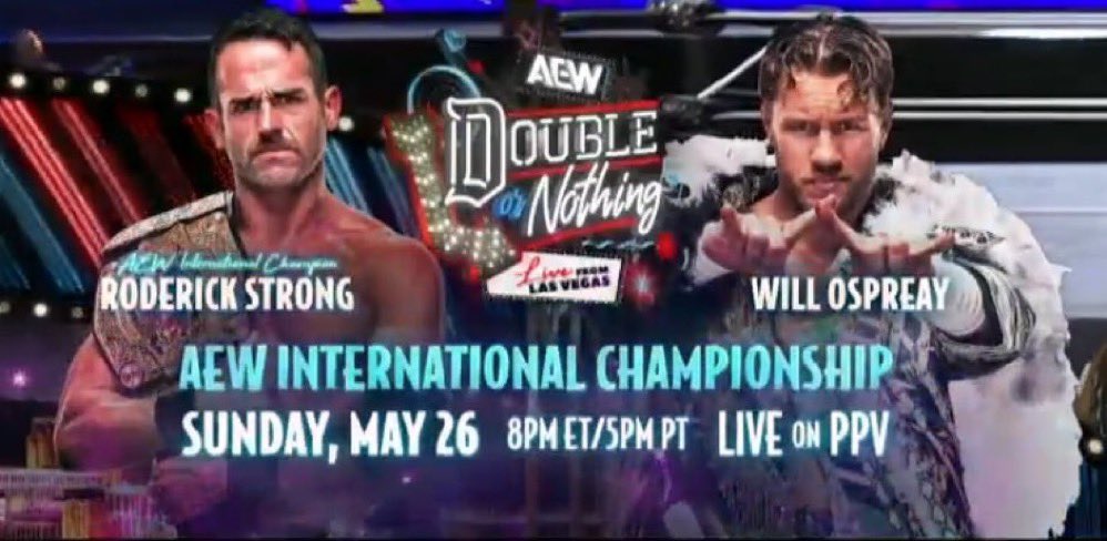 Yoooooooo 👀 #DoubleOrNothing #AewDynamite