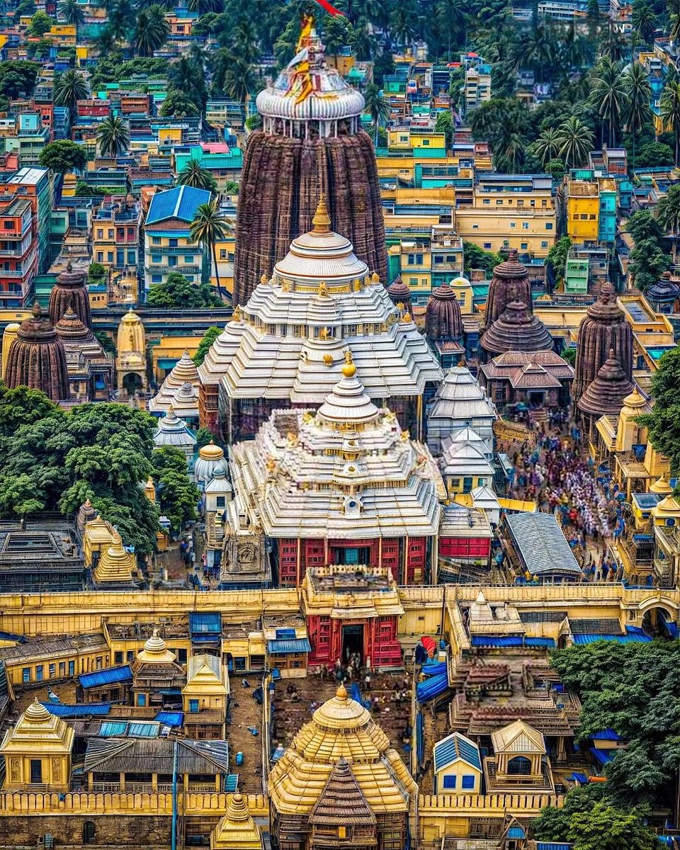 20 divine dhams of Mahaprabhu Jagannath ji✨️ 1. Shri Jagannath Mandir, Puri, Odisha @LostTemple7