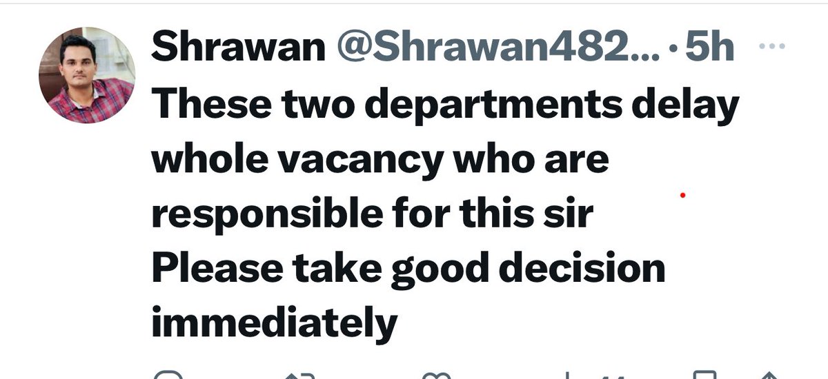 X-290
श्रवण इनका हम ज़्यादा इंतज़ार नहीं करेंगे । अधिकतम mid जून तक का समय देंगे । फिर भी JEN की vacancy नहीं आयी तो हम कैलेंडर जारी करके नोटिफिकेशन की कार्यवाही करके आगे बढ़ जाएँगे ।अनिश्चित समय तक इंतज़ार नहीं किया जा सकता । इससे काफ़ी विद्यार्थियों के साथ इंसाफ़ नहीं होता । हम…