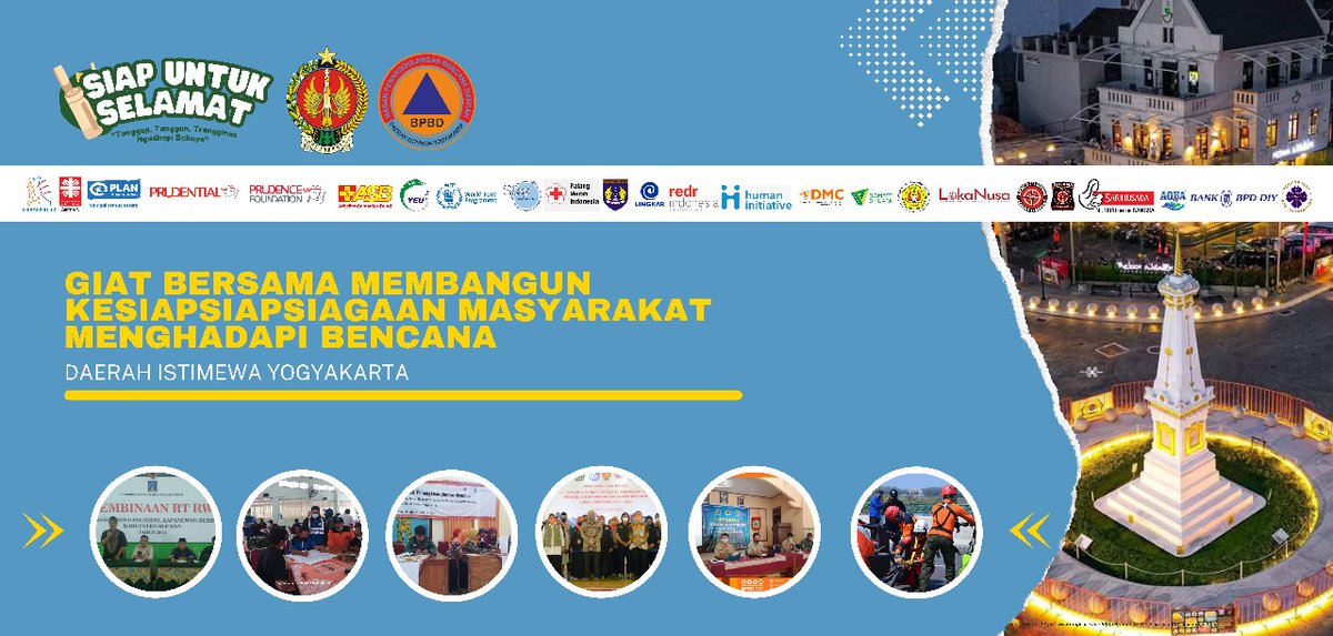 hkb_26april's tweet photo. Indonesia memperingati Hari Kesiapsiagaan Bencana (HKB) setiap tanggal 26 April. Tujuan peringatan HKB untuk membangun dan memperkuat budaya sadar bencana, dengan tagline ”Siap untuk Selamat!”. #SiapUntukSelamat https://t.co/LVWpK4ApRD