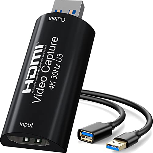 An item on my Throne wishlist just got fully funded: AMZHRLY 4K HDMI to USB 3.0 Video Capture Card 1080P 60FPS Cam Link Card Game Capture Card Adapter Screen Record Capture Device for Streaming, Gaming, Video Conference,. Thank you! throne.com/ekivt #Wishlist #Throne