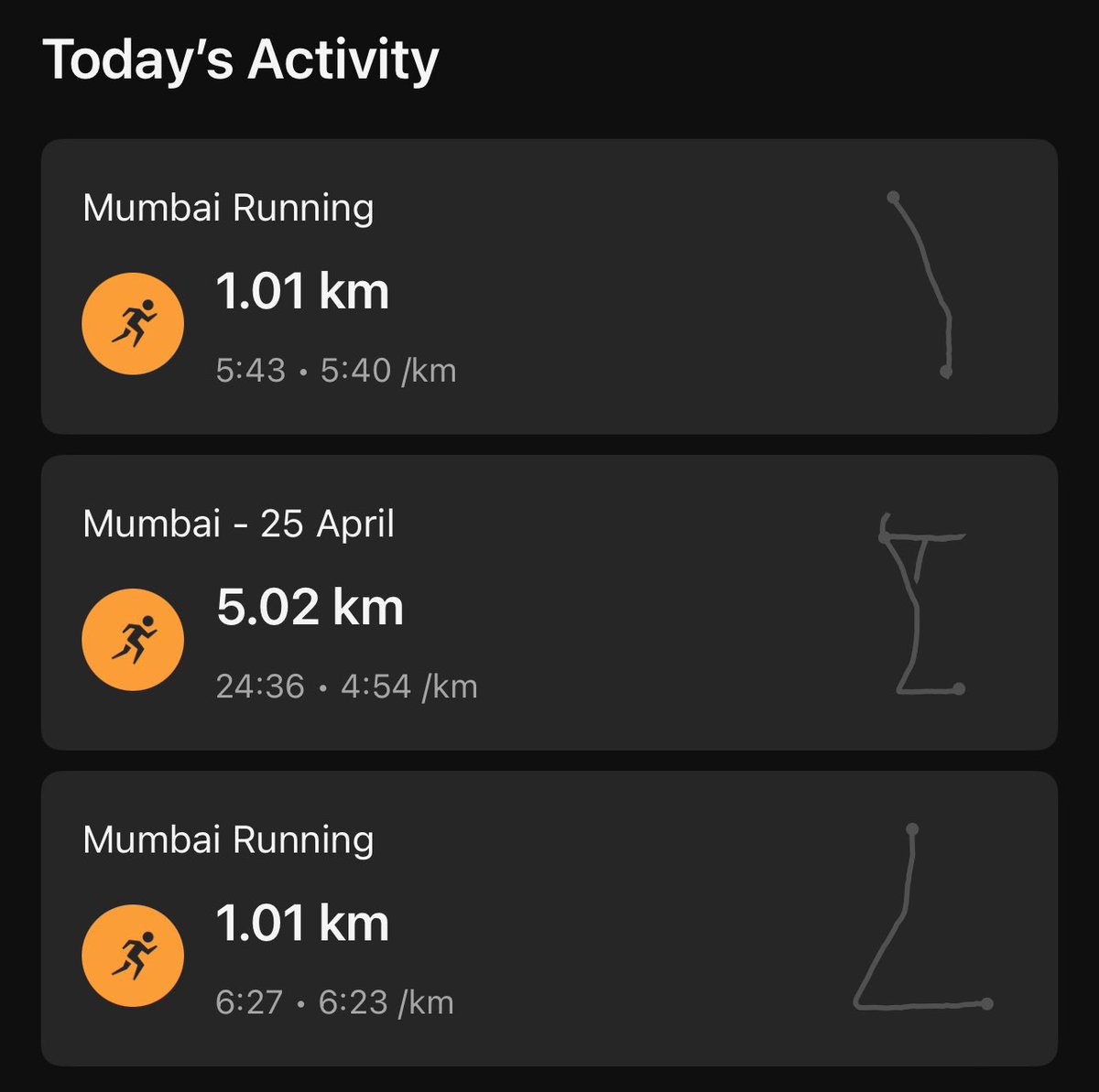 Today’s Run !

strava.app.link/0C1vvjFW2Ib

 #JaiShriRam #run #running #runner #mumbairunning #roadrunner #roadrunning #runnersoftwitter #fit #FitnessGoals #fitnessjourney #Mumbai #INDIA #TCSW10K #tcsw10k #thursdaymorning #thursdayvibes #maladbackroad