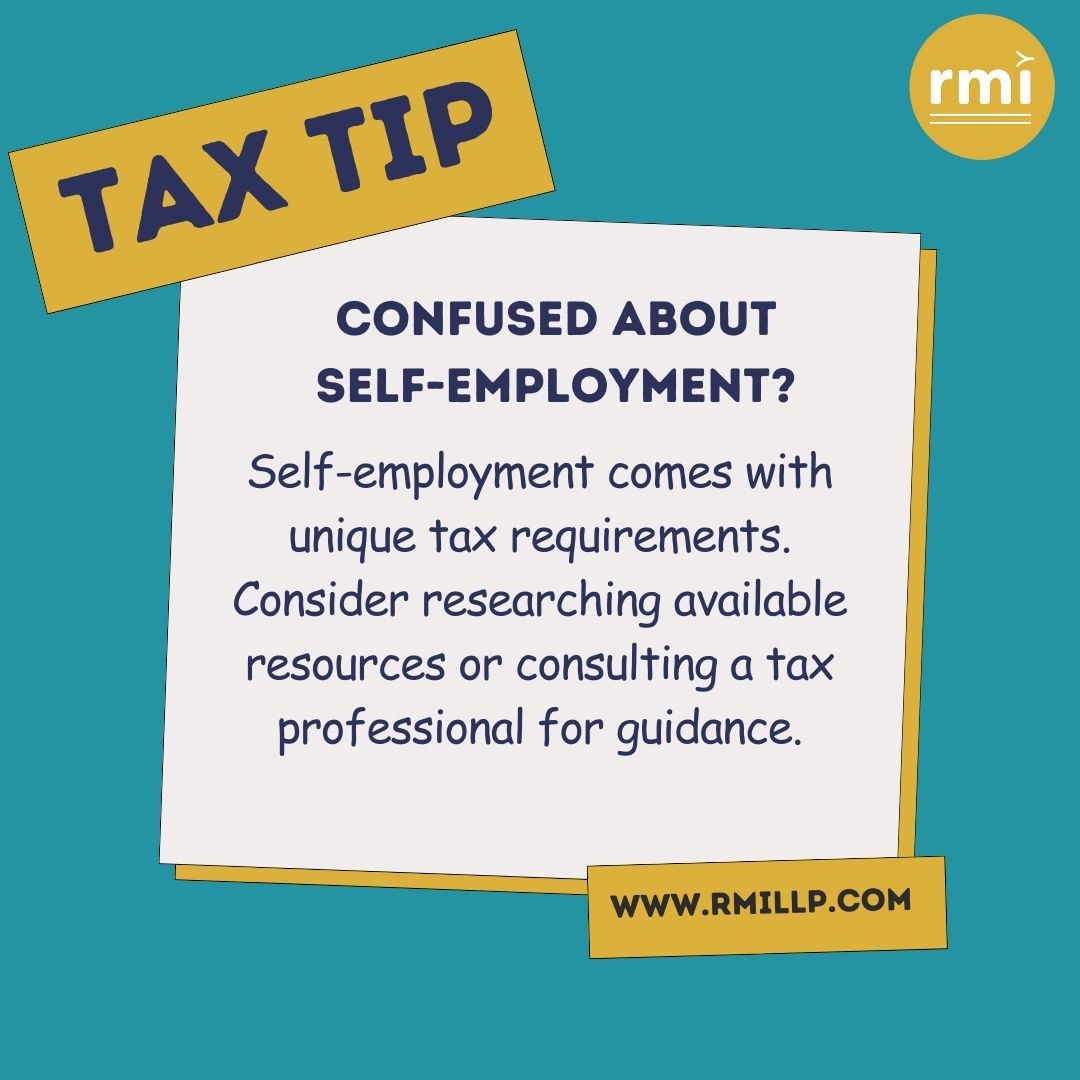 Navigating self-employment taxes can be tricky. Don't hesitate to seek help from a professional to ensure you're on the right track. 

#selfemployment #taxes #taxtips #yycaccountant #taxseason #smallbusiness #yyc