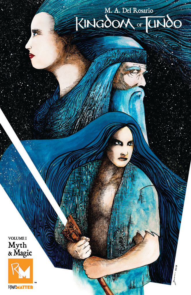 Journey into #KingdomOfTundo Vol 1! Witness Bunao Dula's quest to save the last magic realm in Tundo, crafted by visionary #MADelRosario. Themes of family, power, &amp; betrayal await in this epic #FilipinoFantasy! Get your copy here: bit.ly/KOTundoV1

#MythicalAdventures