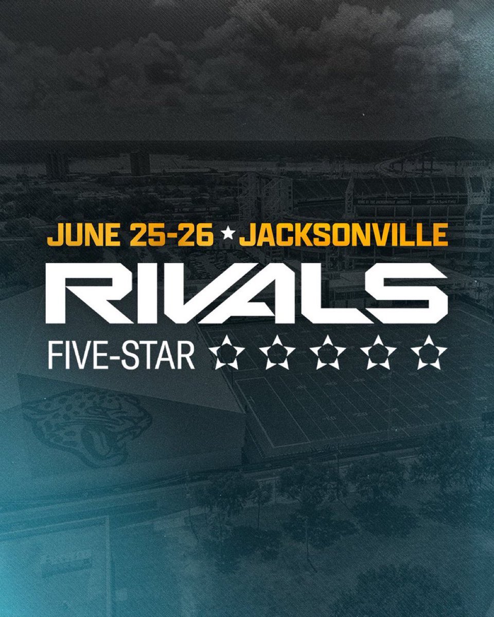 Puttin on for my city ⭐️⭐️⭐️⭐️⭐️ #DUVAL 😎 Thanks for the invite @adamgorney @Rivals @RivalsFriedman